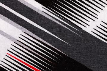 black and white fabric a background or texture