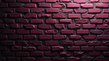 close-up textured Plum brick wall
