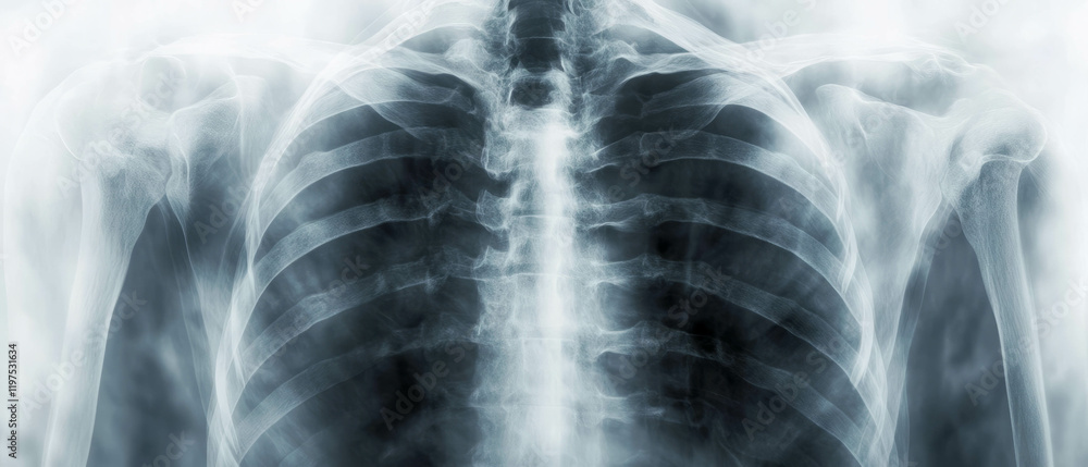 Poster explore subtle gradient effects in x-ray textures with smooth transitions and blended layers