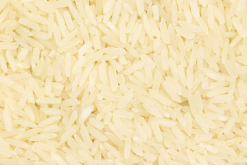 fond, riz basmati cru, en gros plan	
