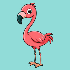 flamingo vector illustration