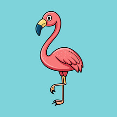 flamingo vector illustration