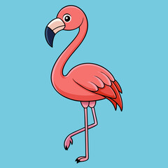 flamingo vector illustration