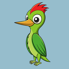 woodpecker bird on a branch