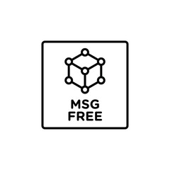 Msg free icon Flat fill set collection