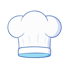 chef s hat icon, chef s hat vector illustration-simple illustration of chef s hat, perfect for chef s hat logos and themed design 