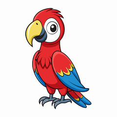 macaw on a branch
