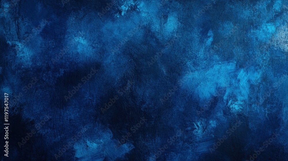 Poster dark blue abstract texture with subtle brush strokes and depth