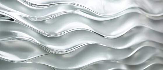 Fototapeta premium Textured transparent plastic overlay with subtle branding in modern design