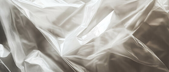 Obraz premium Overlay texture of transparent plastic sheet creating subtle distortion in visual composition
