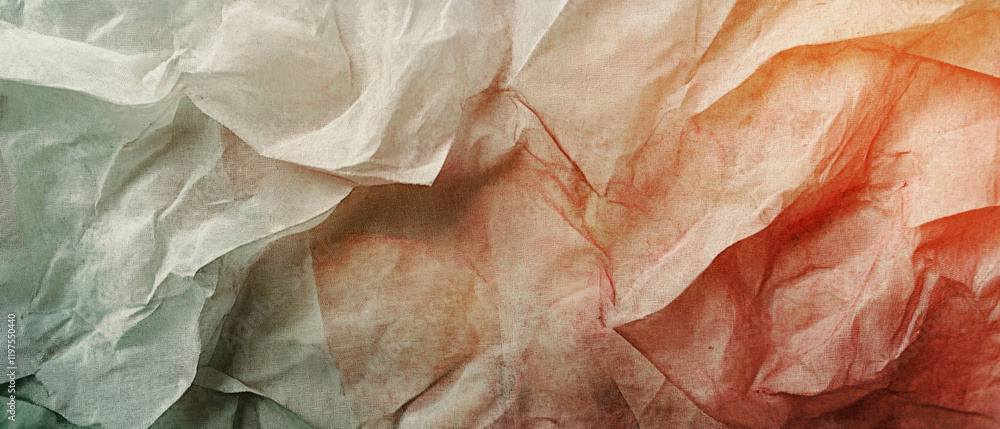 Poster colorful overlay texture with subtle changes in transparent sheet