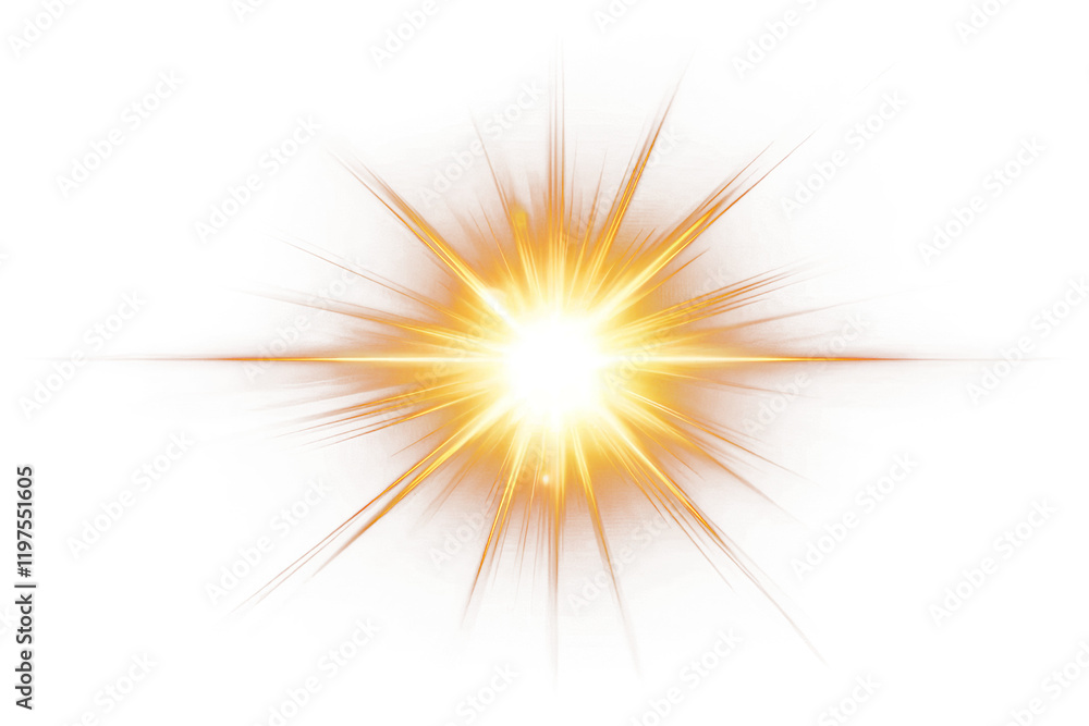 Canvas Prints png multi-point light flare phenomenon astronomy celestial.