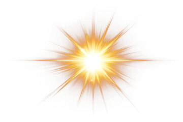 PNG Multi-point light flare phenomenon astronomy celestial.