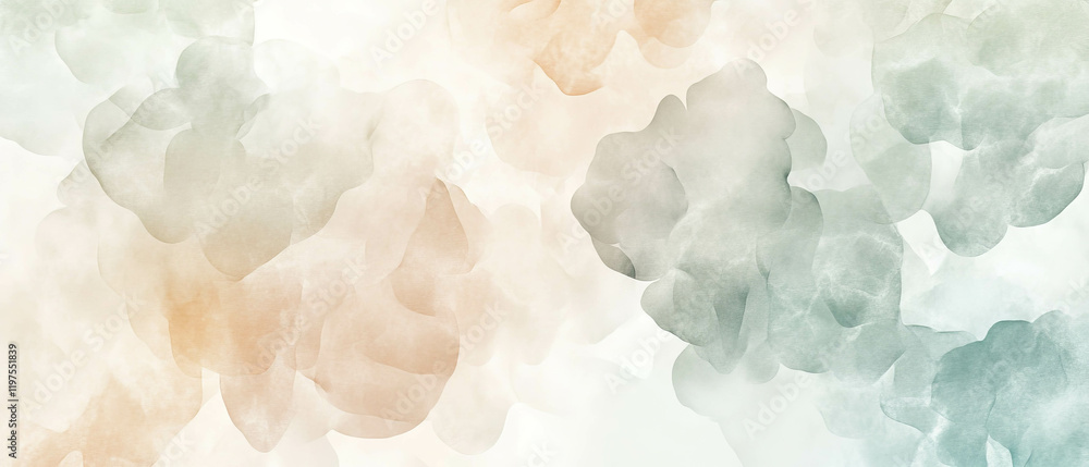 Aufkleber dreamy cloud pattern background creating an ethereal and light atmosphere for notes