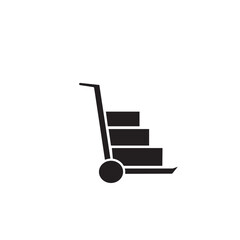 Hand Box Cart Icon Vector Logo Template Illustration
icon vector line logo design illustration outline flat on white background simple icons