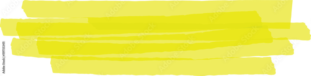 Poster several overlapping strokes of a bright yellow marker create a visually striking highlighted area, p