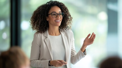 Empowering presentation skills workshop corporate office professional development modern environment engaging viewpoint career growth