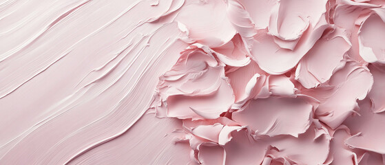 Obraz premium Soft pink floral texture with delicate petals creating a romantic background