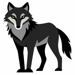 wolf vector illustration