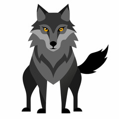 wolf vector illustration