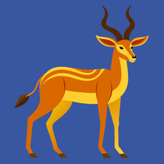 antelope vector illustration