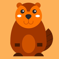 beaver vector