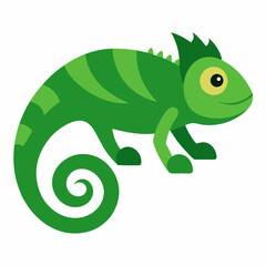 chameleon vector illustration