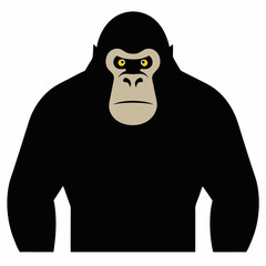 gorilla vector illiustration