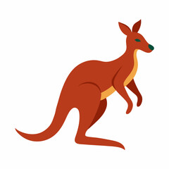 kangaroo vector art