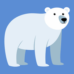 polar bear vector illustration