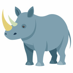 rhino vector illustration