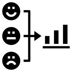 feedback glyph style icon