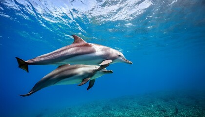 Fototapeta premium dolphin in water