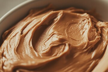 Chocolate Frosting Close Up