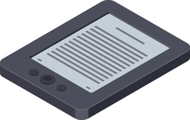 Portable electronic device featuring a bright screen displaying ebook text, providing a convenient and accessible reading experience for literature enthusiasts and learners alike