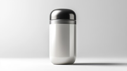 Sleek Modern Container on Minimalist Background