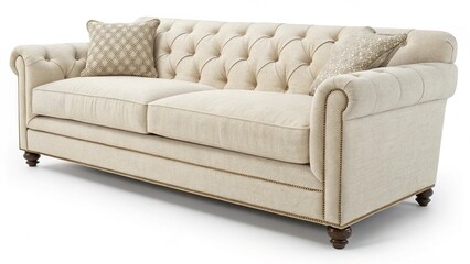 sofa isolated on white background