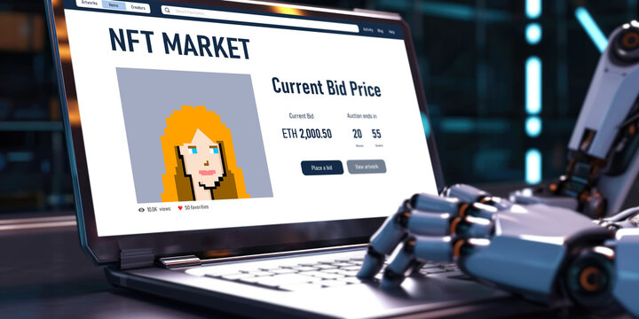 NFT marketplace provide brisk sale channel for digital artist to sell their works online on the internet network