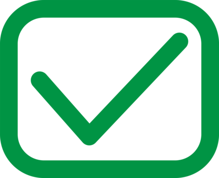 Simple green check mark, isolated tick symbols, checklist signs, and approval badge. Flat and modern checkmark design, vector illustration.