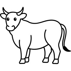 illustration of a goat