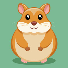 cartoon rat with acorn