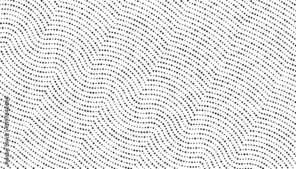 Poster black and white abstract dots pattern for sporty background and jersey design. fully editable vector