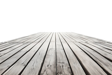 Fototapeta premium wooden plank flooring isolated png transparent background