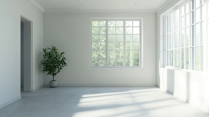 Fototapeta premium Living Room without People