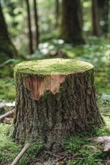 Mossy Tree Stump
