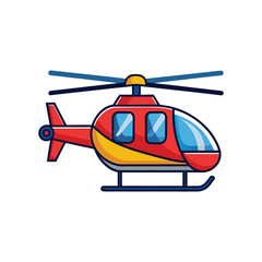 helicopter vector, vector and illustration, vector style