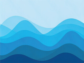 Fototapeta premium Abstract Transparent Wave Presentation Background 