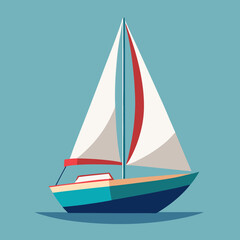 sailing boat on the sea
