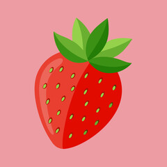 strawberry vector