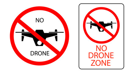 no drones sign, ban on drones